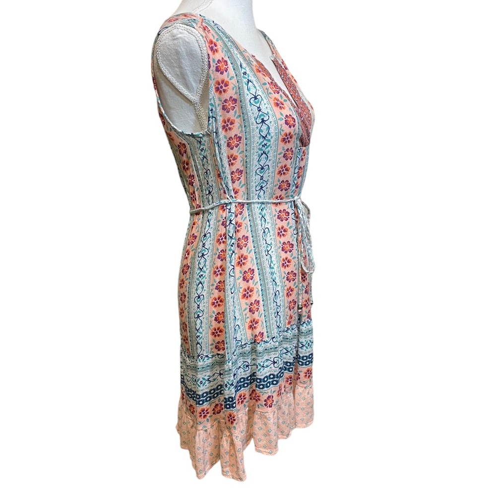 Motherhood Maternity Boho Sundress Tunic Top.  Size S - Picture 2 of 6